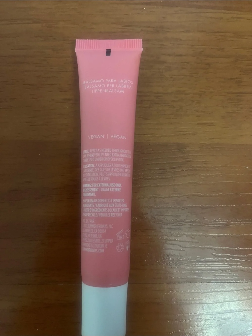 Summer Fridays Lip Butter Balm in Pink Sugar